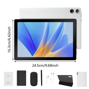 Android 15 Tablet 10 Inch Bundle
