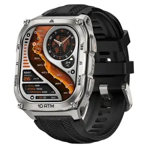 Robust GPS smartwatch with health features.