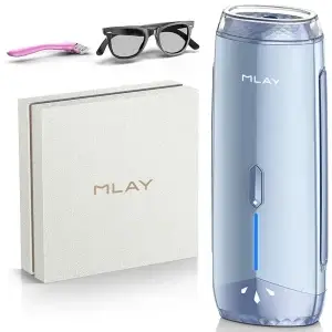 Painless IPL hair removal cooling device.