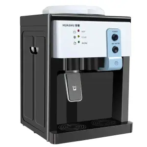 Top-loading hot and cold water dispenser