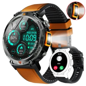 Bluetooth Call Smartwatch Health Monitor Display